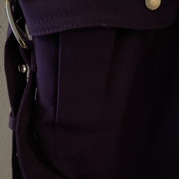 MICHAEL Michael Kors Purple Utility Dress M NWOT - Picture 12 of 16